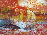 Painting by Sandipa: For The Poet to Speak - Australian Landscape Art