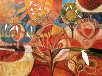 Ancient Land 2007 exhibition | Sandipa - Australian Landscape Painter