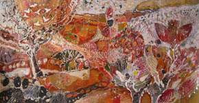 Painting by Sandipa: Sauralite’s World of Unlimited Joy - Australian Landscape Art